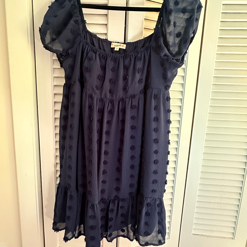 Magnolia Midnight Blue Bubble Dress